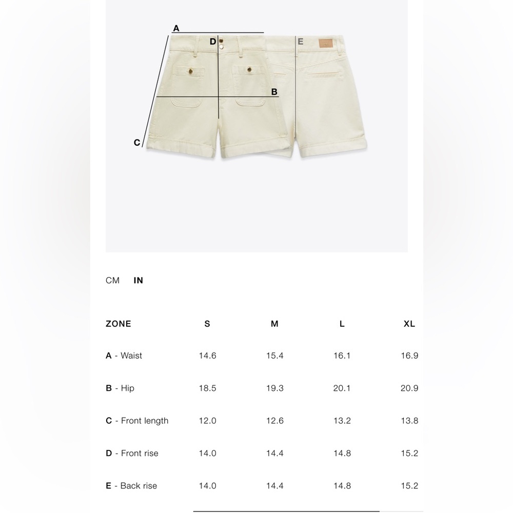 Zara Embroidered Mirror Shorts - Picture 12 of 12